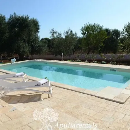 Apartament Trullo Milu Con Piscina