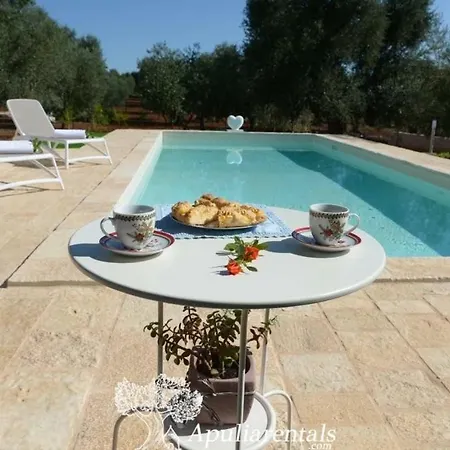 Apartament Trullo Milu Con Piscina *